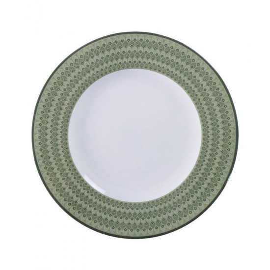 Prato Raso 28cm Avulso Tramontina Zenith em Porcelana Decorada